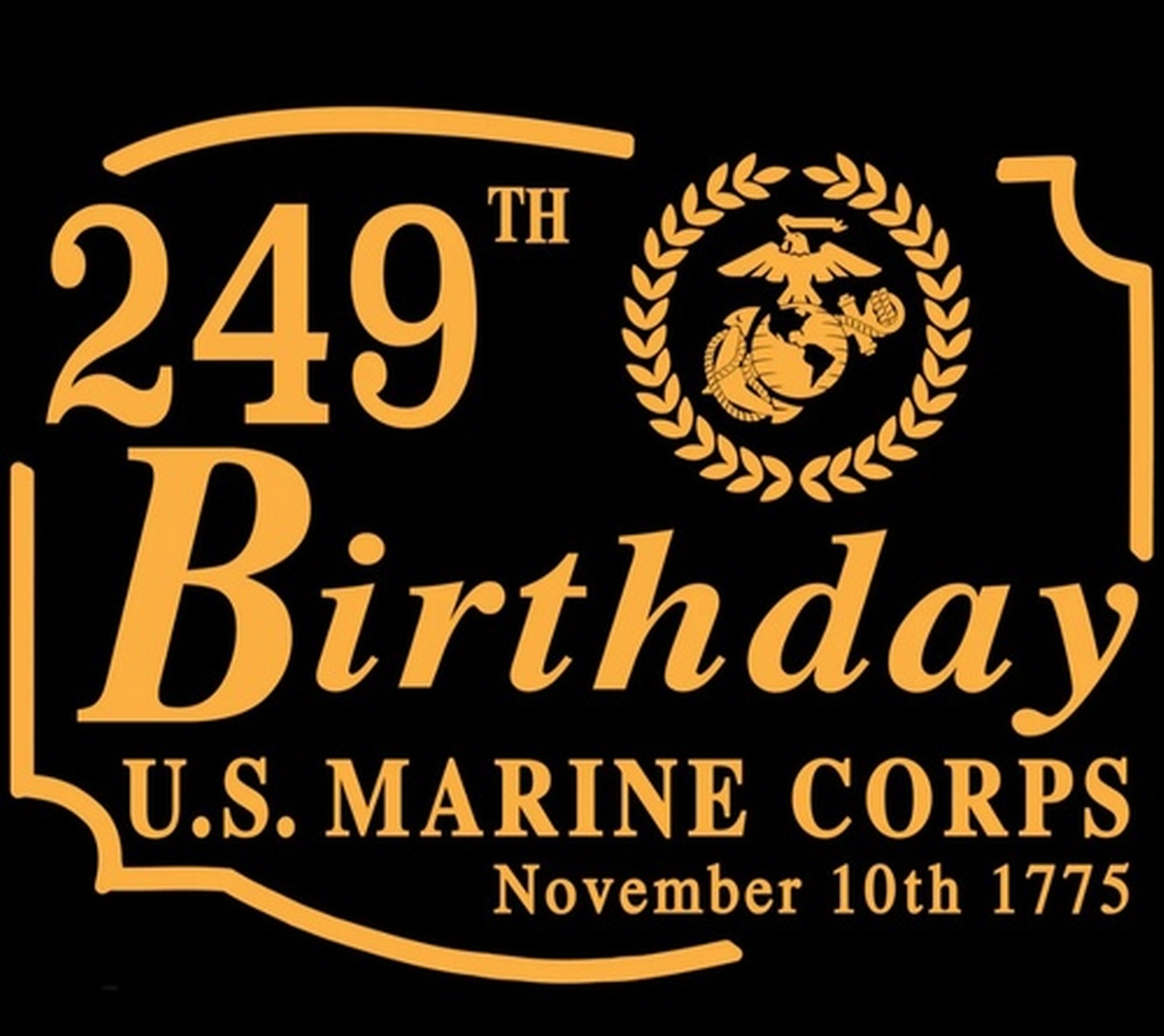 USMC 249th BIRTHDAY Nov 10, 2024 New Lenox Chamber of Commerce